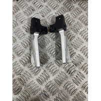 Coppia Pedane Pedaline Poggiapiedi Passeggero SYM Jet 14 CBS LC Dal 2021 Al 2024  1760969774471
