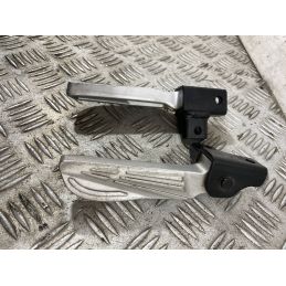 Coppia Pedane Pedaline Poggiapiedi Passeggero SYM Jet 14 CBS LC Dal 2021 Al 2024  1760969774471