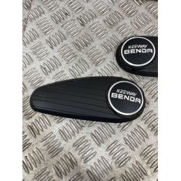 Coppia Carene Laterali Serbatoio Keeway Motor V302 C Dal 2022 Al 2025  1761313793216