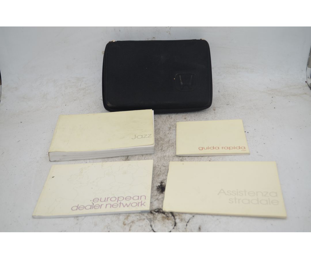 Libretto Uso e Manutenzione Honda Jazz Dal 2002 al 2008  1761643566597