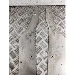 Coppia Tappetini Poggiapiedi In Alluminio Piaggio NRG 50 Dal 2017 al 2020  1761730276583