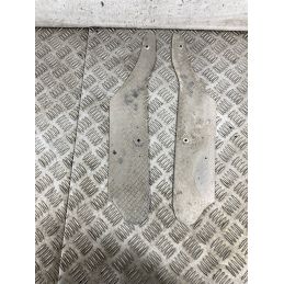 Coppia Tappetini Poggiapiedi In Alluminio Piaggio NRG 50 Dal 2017 al 2020  1761730276583