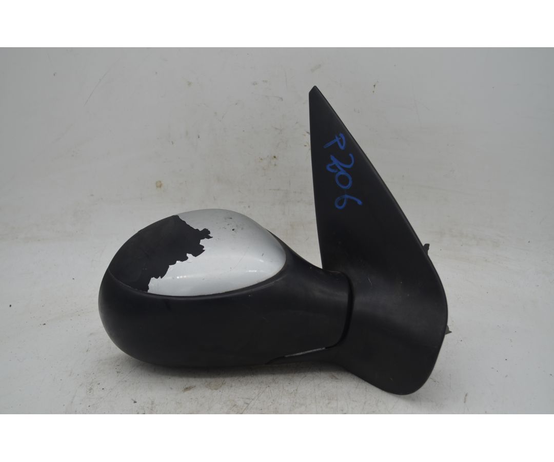 Specchietto Retrovisore esterno DX Peugeot 206 Dal 1998 al 2012 Cod 017003  1762163790394