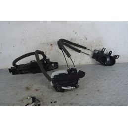 Serratura Anteriore DX + Maniglia Esterna e Interna Nissan Micra K13 Dal 2010 al 2017 Cod Y26-13510  1762419142823