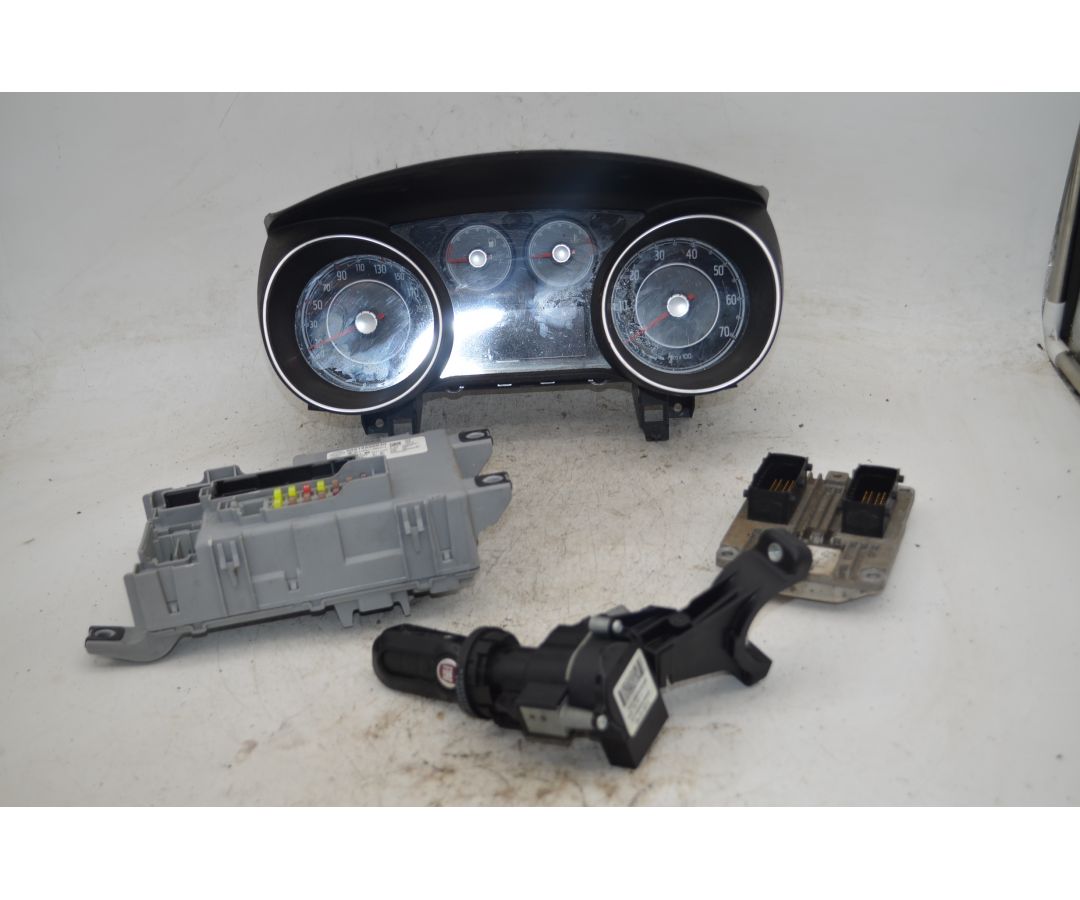 Kit Chiave Accensione Fiat Punto EVO 1.2 Benzina  Dal 2009 al 2012 Cod 51899832  1762422572686