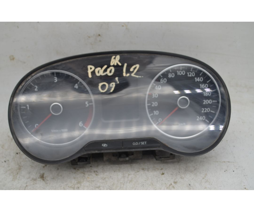 Strumentazione contachilometri completa Volkswagen Polo 6R Dal 2009 al 2014 Cod 6R0920861D  1762502279764