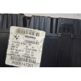 Strumentazione contachilometri completa Bmw Serie 1 E87 Dal 2007 al 2012 Cod 1024932-21  1762514028107