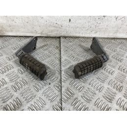 Coppia Pedane poggiapiedi Passeggero Suzuki XF 650 Freewind Dal 1997 al 2003  1762773901517