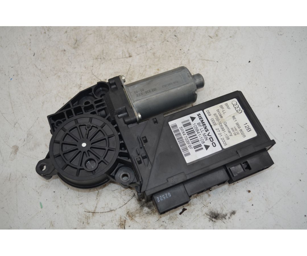 Motorino alzavetro anteriore DX Audi A4 Dal 2000 al 2004 Cod 8E1959802B  1762854074086