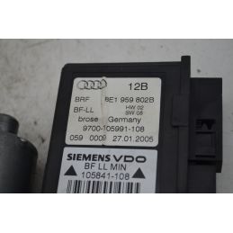 Motorino alzavetro anteriore DX Audi A4 Dal 2000 al 2004 Cod 8E1959802B  1762854074086