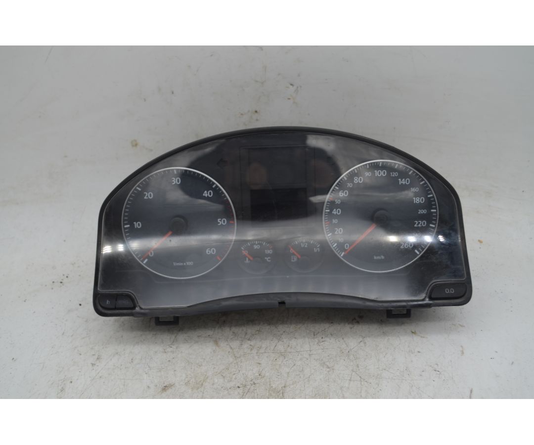Strumentazione contachilometri completa Volkswagen Golf V Dal 2003 al 2008 Cod 1K0920854R  1762856266403