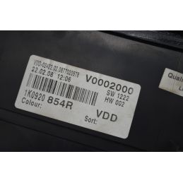 Strumentazione contachilometri completa Volkswagen Golf V Dal 2003 al 2008 Cod 1K0920854R  1762856266403