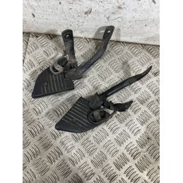 Coppia Pedane Poggiapiedi Passeggero Honda SH 150 Dal 2009 al 2012  1762940888368