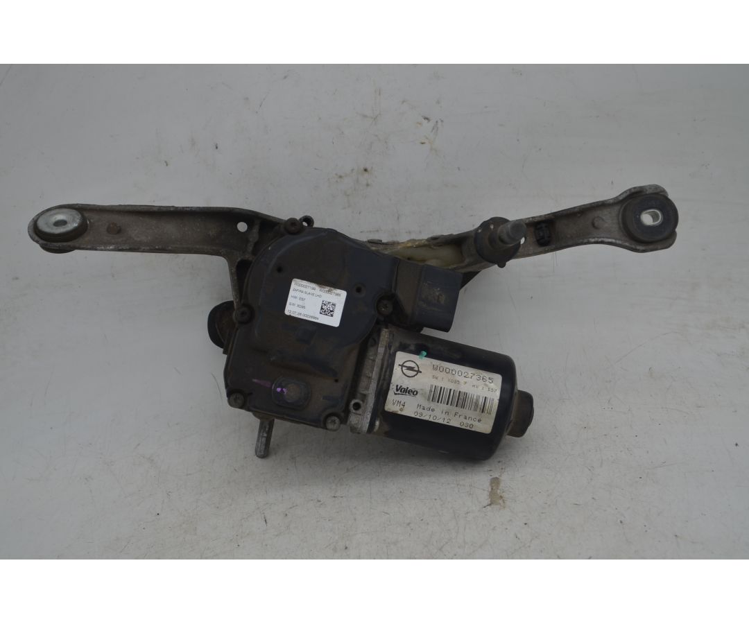 Motorino Tergicristalli Anteriore DX Opel Zafira Tourer dal 2011 al 2019 Cod w000027365  1762941980481