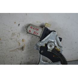 Motorino Alzacristalli Anteriore DX + Macchinetta Nissan Micra K13 Dal 2010 al 2017 Cod 827301hb  1762953189629