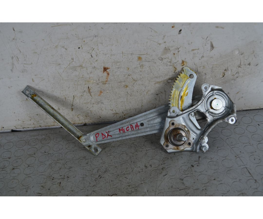 Macchinetta Alzacristalli Posteriore DX Nissan Micra K13 Dal 2010 al 2016 Cod 827201HB5A  1762954374666