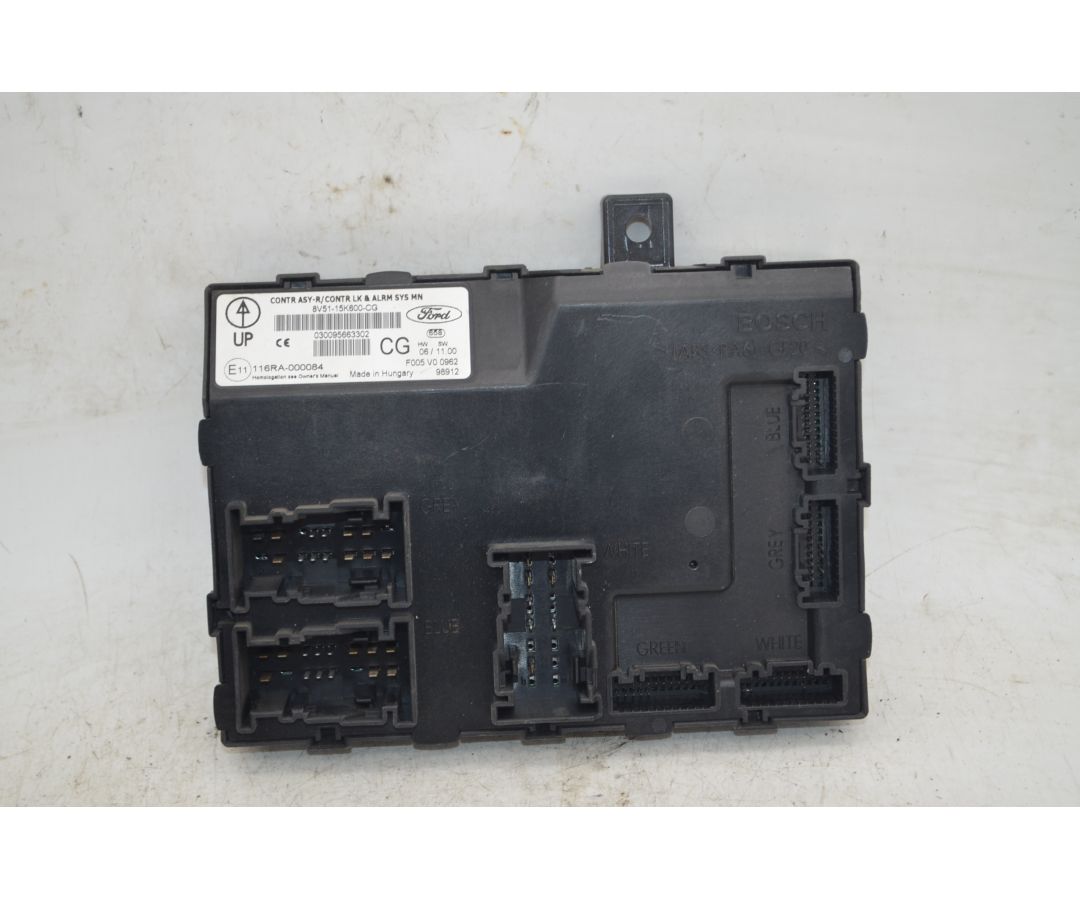 Body computer Ford Fiesta VI Dal 2008 al 2017 Cod 8V51-15K600-CG  1763030064853