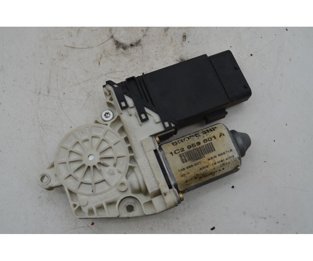 Motorino Alzacristalli Anteriore DX Volkswagen New Beetle Dal 1999 al 2010 Cod 1C2959801A02K  1763049866257