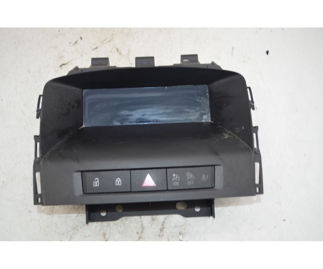 Display Multifunzione Opel Astra J Dal 2009 al 2020 Cod 13267984  1763107027309