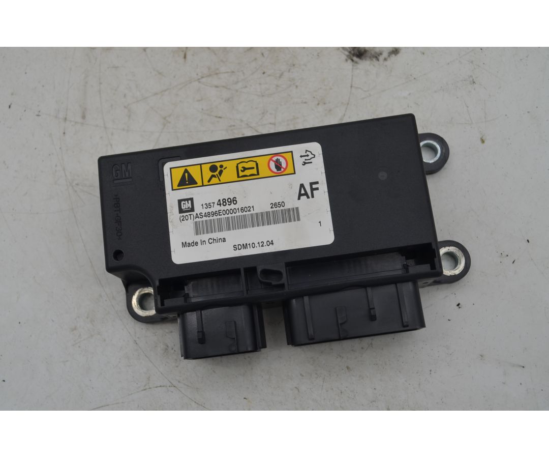Centralina Airbag Opel Astra J Dal 2009 al 2020 Cod 13574896  1763108584597