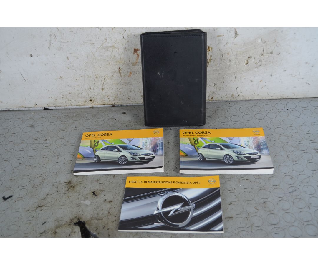 Manuale Uso e Manutenzione Opel Corsa D Dal 2006 al 2014  1763113484387