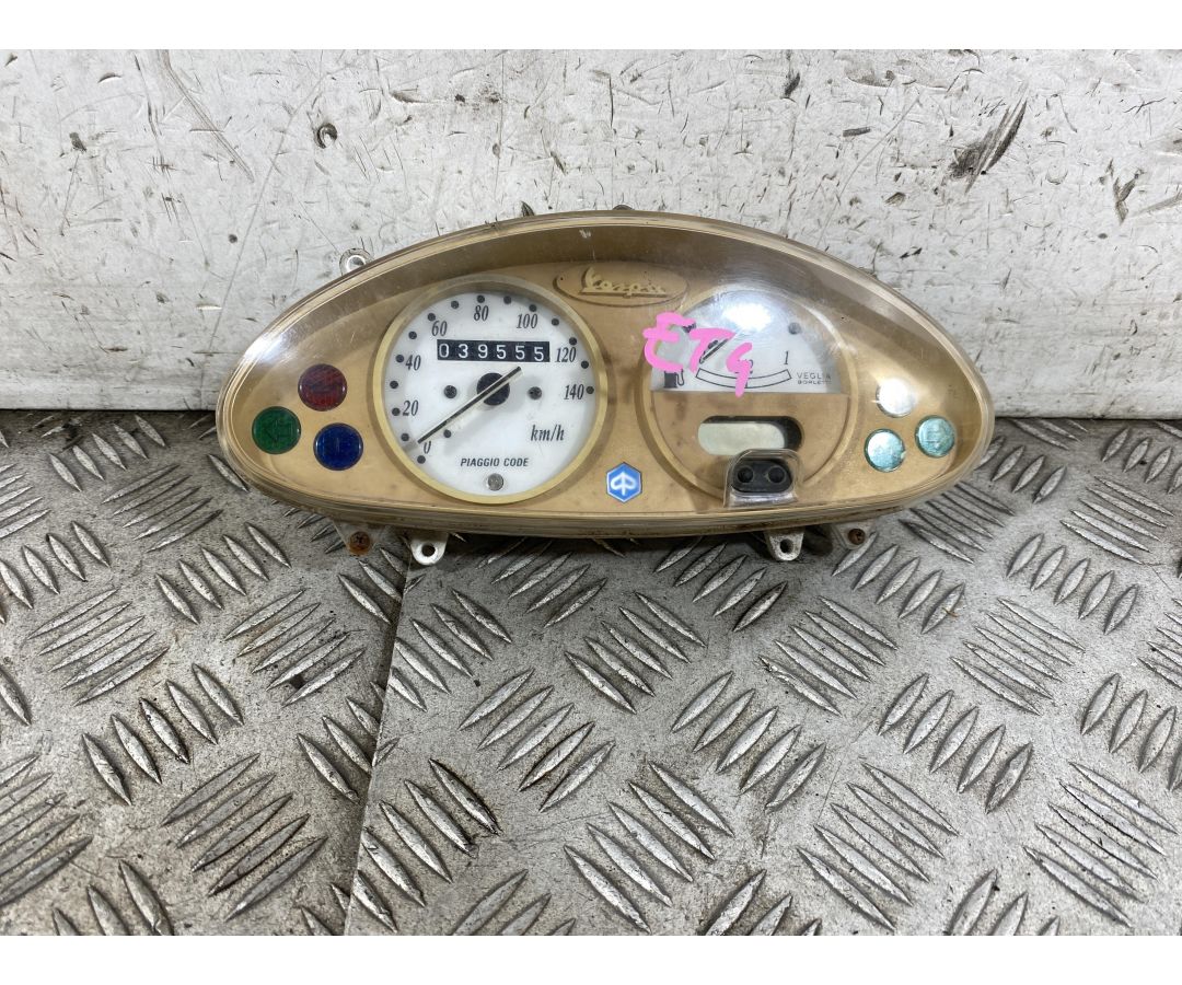 Strumentazione Contachilometri Piaggio Vespa ET2 / ET4 125 / 150 dal 1996 al 2006 Km 39555  1763130298400