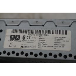 Controllo Comando Clima + Autoradio Peugeot 407 Dal 2004 al 2012 Cod 96844741XN  1763558674718