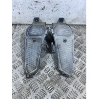 Coppia Pedane Poggiapiedi Frontali Aprilia SR Max 300 dal 2011 al 2014  1763566712358