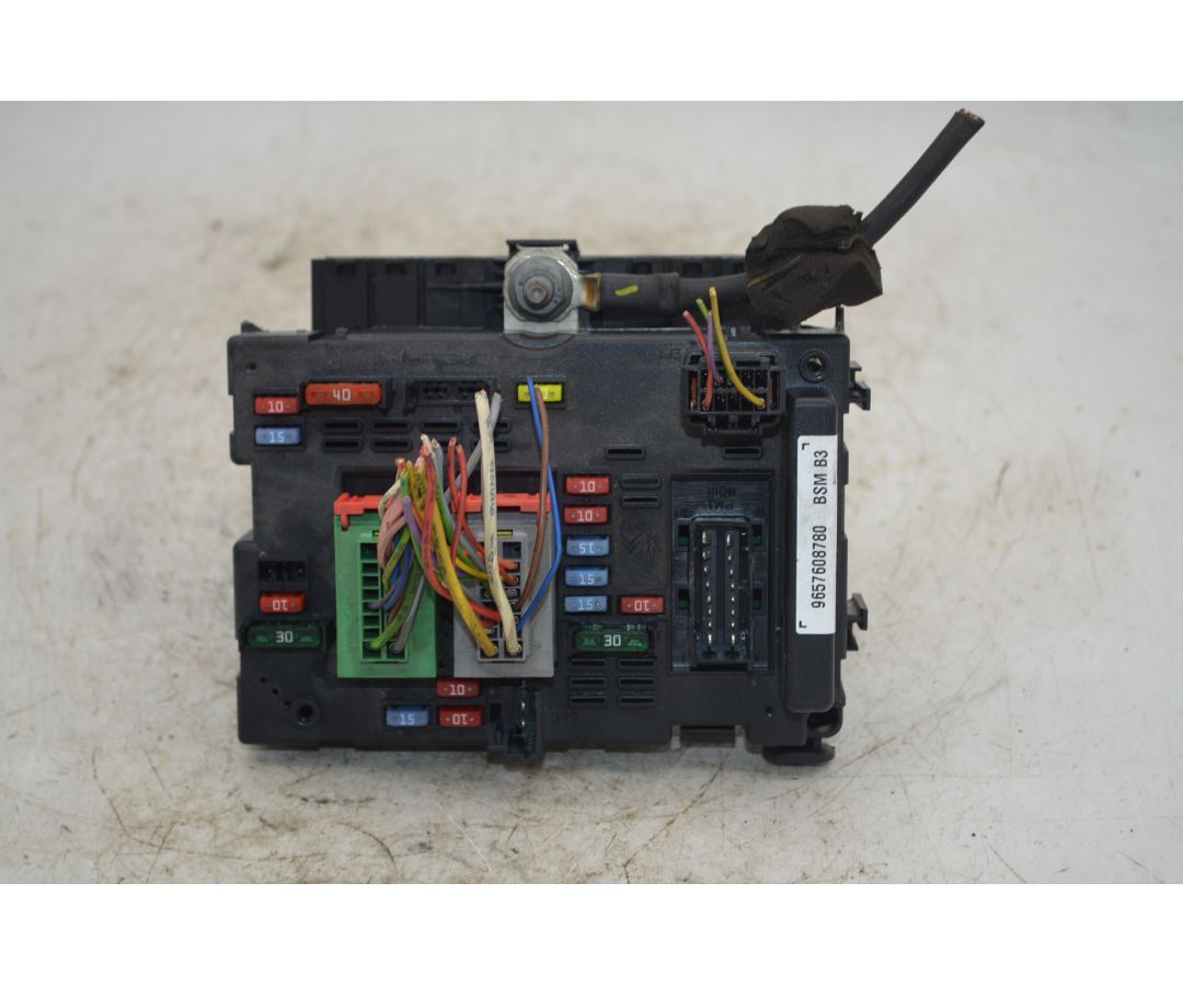 Body Computer Peugeot 206 Plus Dal 2009 al 2013 Cod 9657608780  1763625473671