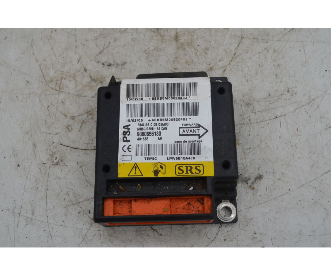Centralina Airbag Citroen C2 Dal 2003 al 2009 Cod 9660855180  1763625783473