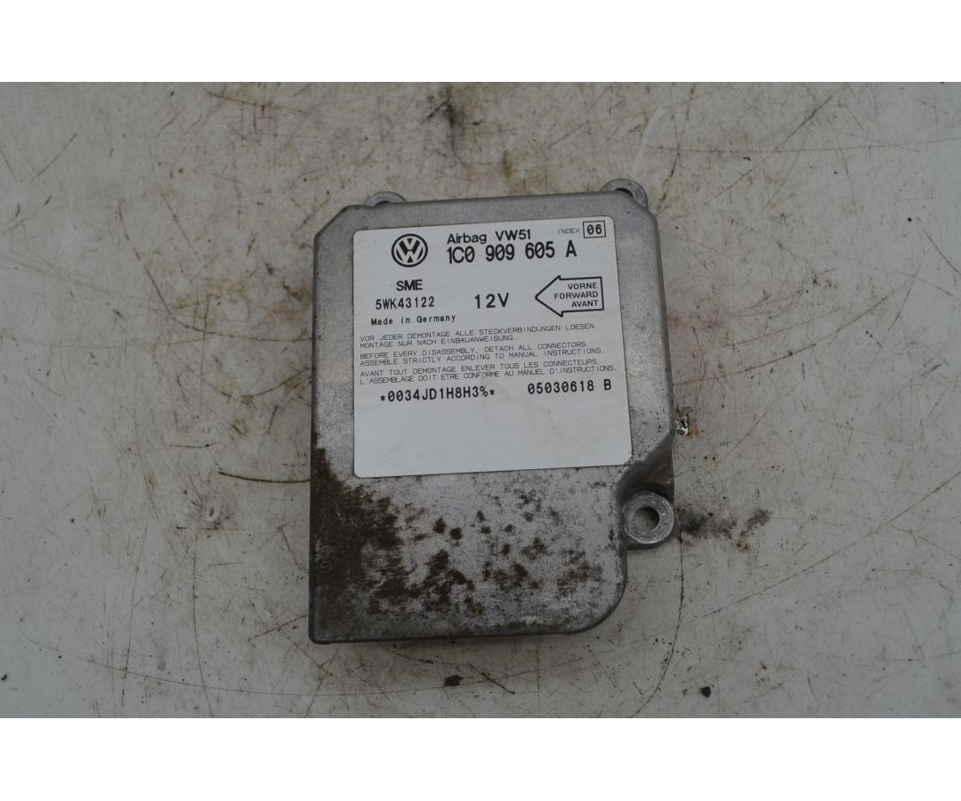 Centralina Airbag Volkswagen Multivan dal 2003 al 2015 Cod 1C0909605A  1763726359379