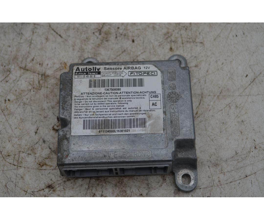 Centralina Airbag Citroen Xsara Picasso Dal 1999 al 2012 Cod 21619694-5  1763736430457