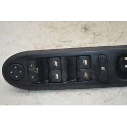 Pulsantiera alzacristalli anteriore SX Peugeot 407 Dal 2004 al 2012 COd 532697001  1763978415656