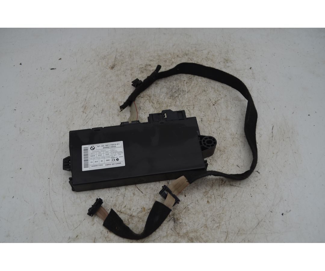 Centralina Comfort Bmw X1 E84 Dal 2009 al 2015 Cod 9217853-01  1763989655829