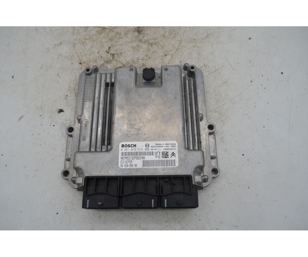 Centralina ECU Citroen C5 Dal 2008 al 2017 Cod 0281015514  1764076455162