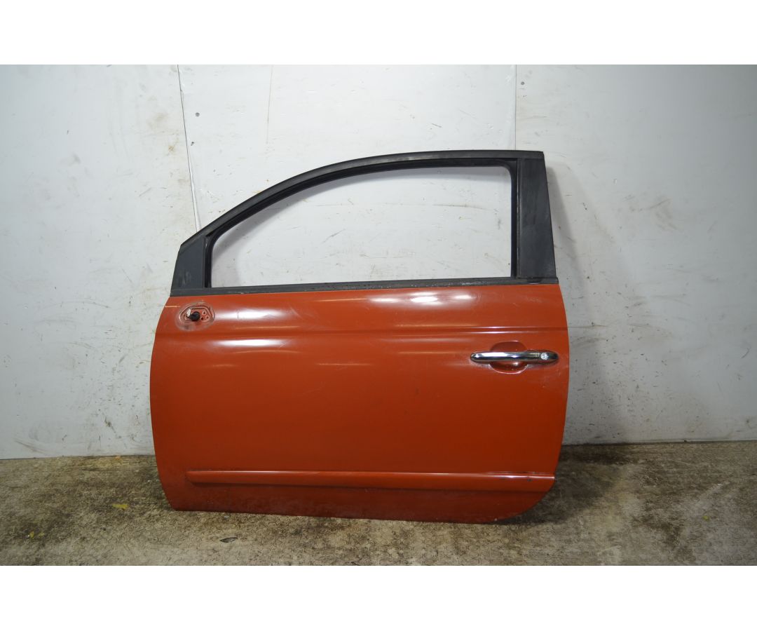 Portiera Sportello Anteriore SX Fiat 500 Dal 2007 al 2014 Cod 52136363  1764084185587