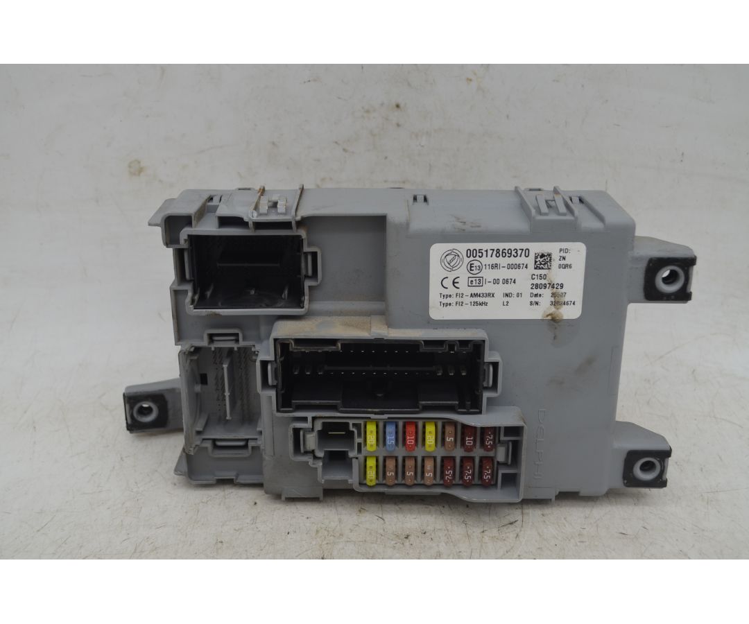 Body Computer Fiat 500 Dal 2007 al 2015 Cod 00517869370  1764152035851