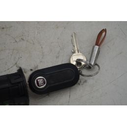 Blocchetto Chiave Avviamento Fiat 500 Dal 2007 al 2015 Cod 51800628B365  1764152418166