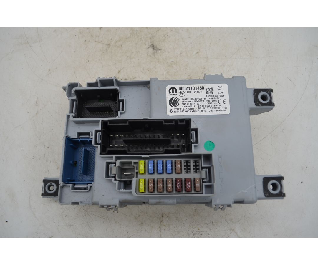 Body Computer Fiat 500 Dal 2015 al 2024 Cod 00521101450  1764162737653