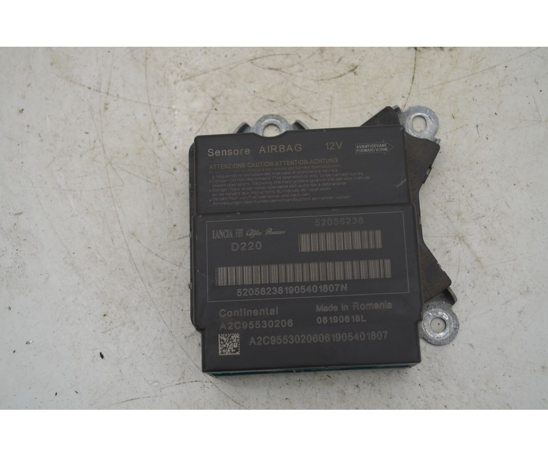 Centralina Airbag Fiat 500 Dal 2007 al 2014 Cod A2C95530206  1764228999070