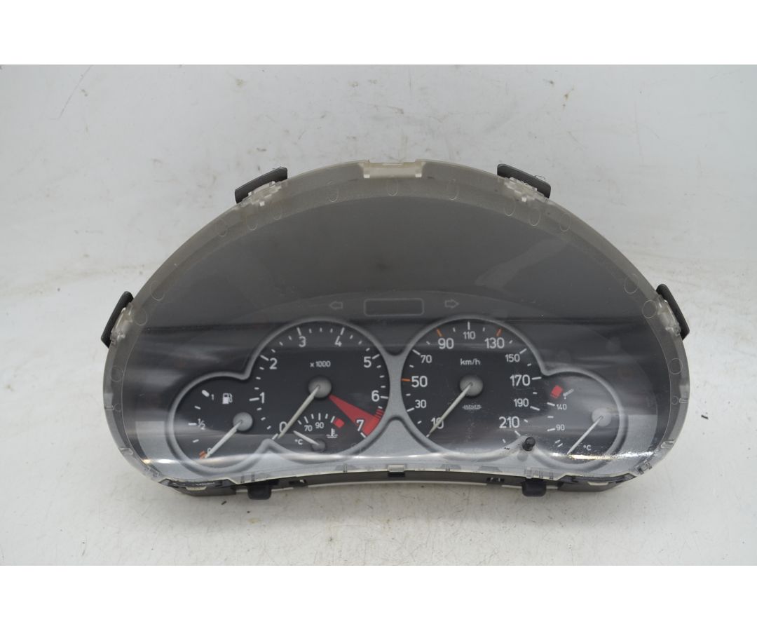 Strumentazione Contachilometri Completa Peugeot 206 Dal 1998 al 2012 Cod 9643402280  1764323585147
