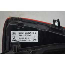 Fanale Stop Posteriore SX Volkswagen Polo V Dal 2014 al 2018 Cod 6C0945095M  1764330100302