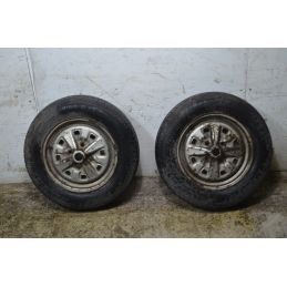 Coppia di cerchi e gomme Autobianchi A112 ABARTH Misura 135/80 R13 70T  1764685498093