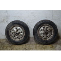 Coppia di cerchi e gomme Autobianchi A112 ABARTH Misura 135/80 R13 70T  1764685498093