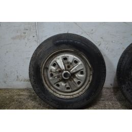 Coppia di cerchi e gomme Autobianchi A112 ABARTH Misura 135/80 R13 70T  1764685498093