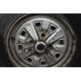 Coppia di cerchi e gomme Autobianchi A112 ABARTH Misura 135/80 R13 70T  1764685498093