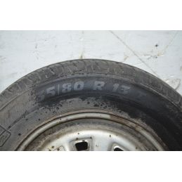 Coppia di cerchi e gomme Autobianchi A112 ABARTH Misura 135/80 R13 70T  1764685498093