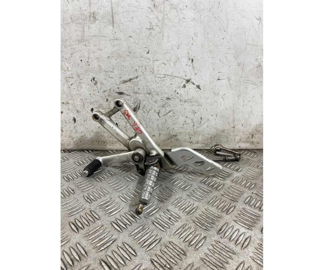 Pedana Poggiapiedi Pedalina Cambio Sinistra SX Derbi GPR 125 4T 4V Dal 2009 al 2015  1764692151394