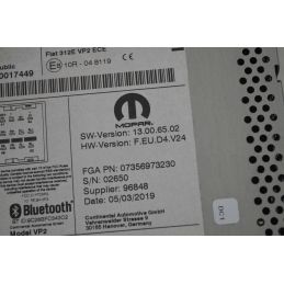 Display Fiat 500 Dal 2015 al 2024 Cod 07356973230  1764751119136