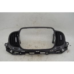 Bocchette Aria Centrali + Cornice Rivestimento Display Fiat 500 Dal 2015 al 2024 Cod 735629541  1764751531686